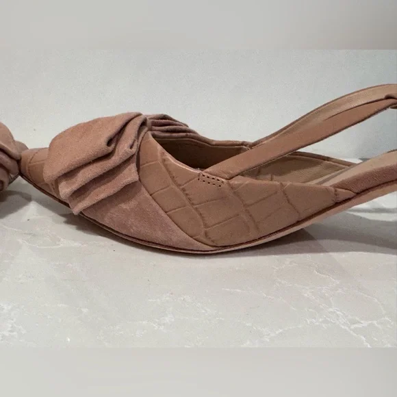 ANTONIO MELANI Leather buckle heels with suede bow Size 10. Excellent condition - Picture 8 of 10